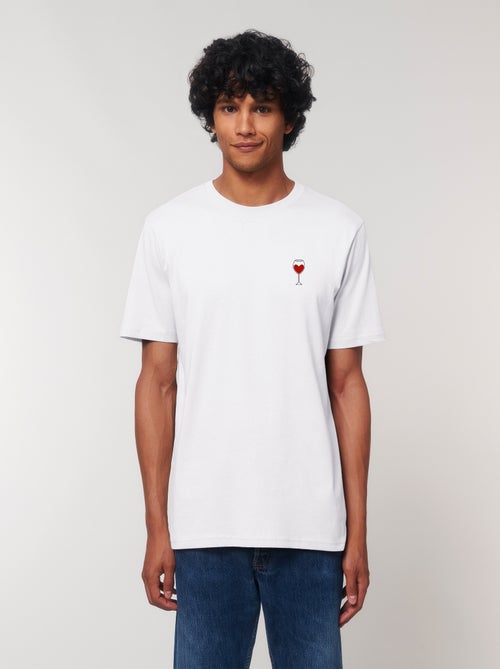 T-shirt Homme - VERRE VIN - Kiabi