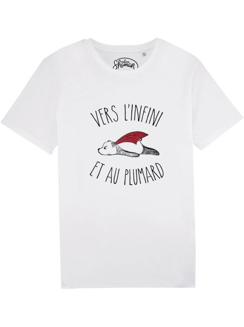 T-shirt Homme - VERS L'INFINI ET AU PLUMARD - Kiabi