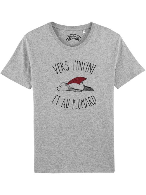 T-shirt Homme - VERS L'INFINI ET AU PLUMARD - Kiabi