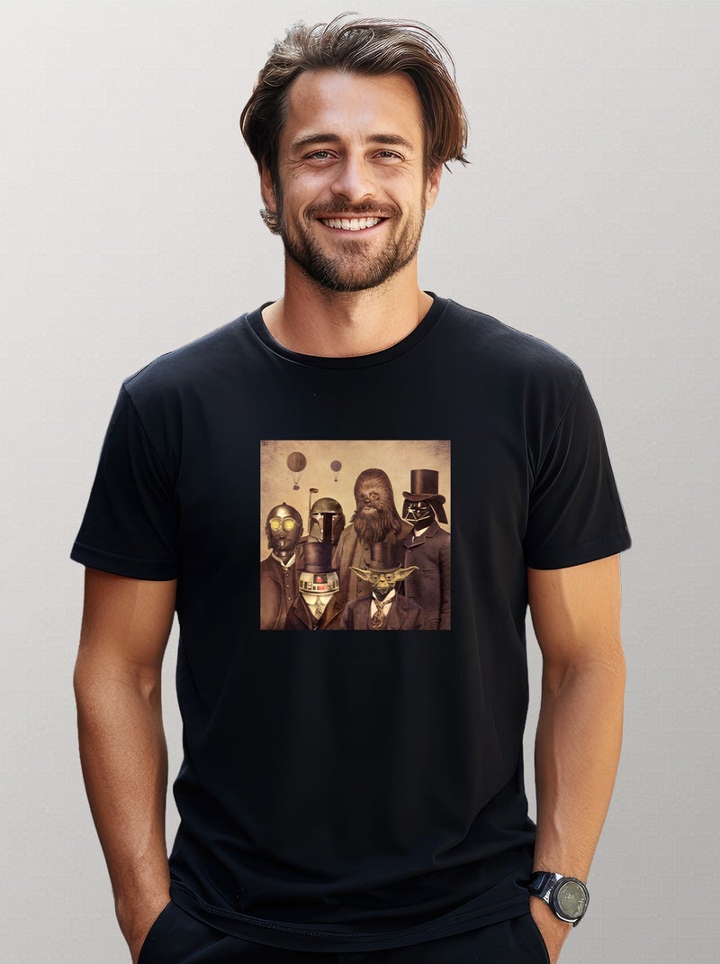 T-shirt Homme - VICTORIAN WARS Noir - Kiabi