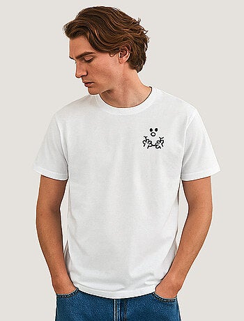 T-shirt Homme - VISAGE MONSIEUR CŒUR