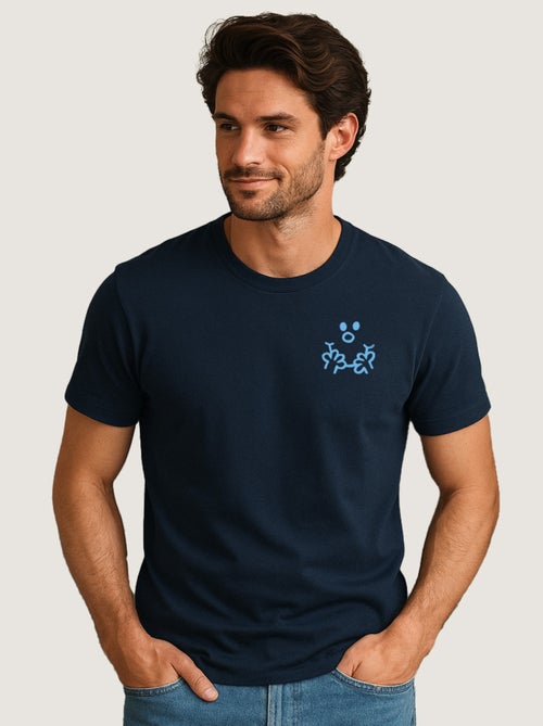 T-shirt Homme - VISAGE MONSIEUR CŒUR - Kiabi
