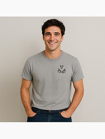 T-shirt Homme - VISAGE MONSIEUR CŒUR