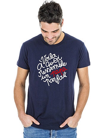 T-shirt Homme - VOILÀ À QUOI RESSEMBLE UN PAPA PARFAIT
