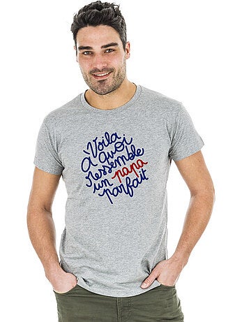 T-shirt Homme - VOILÀ À QUOI RESSEMBLE UN PAPA PARFAIT