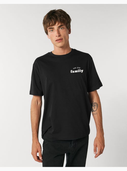 T-shirt Homme - WE ARE FAMILY COEUR - Kiabi
