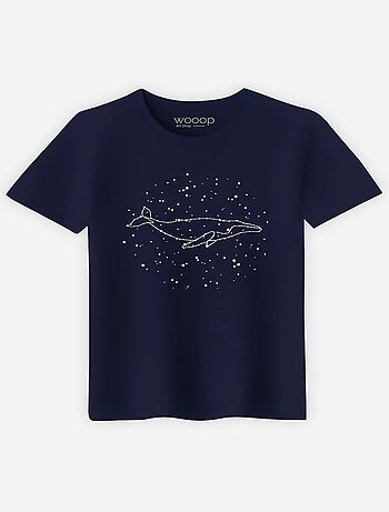T-shirt homme - whale constellation