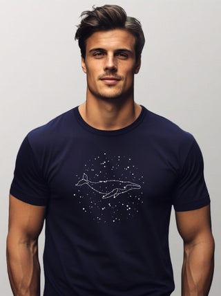 T-shirt Homme - WHALE CONSTELLATION
