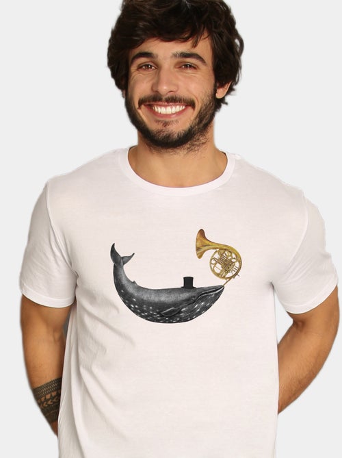 T-shirt Homme - WHALE SONG - Kiabi