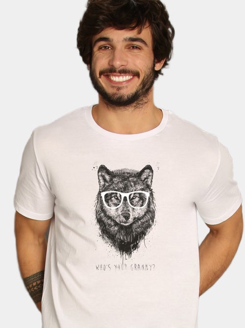T-shirt Homme - WHOS YOUR GRANNY - Kiabi