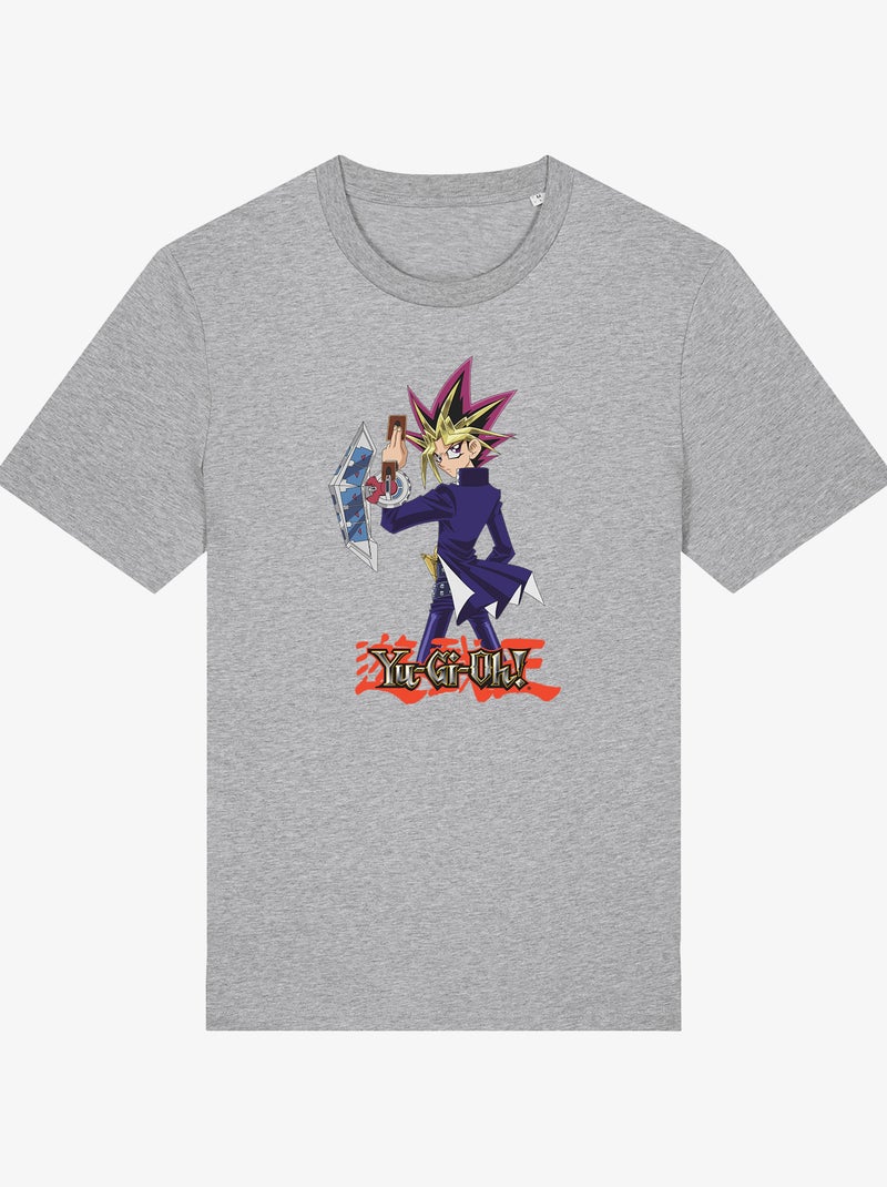 T-shirt Homme - YU GI OH 1 Gris chiné - Kiabi
