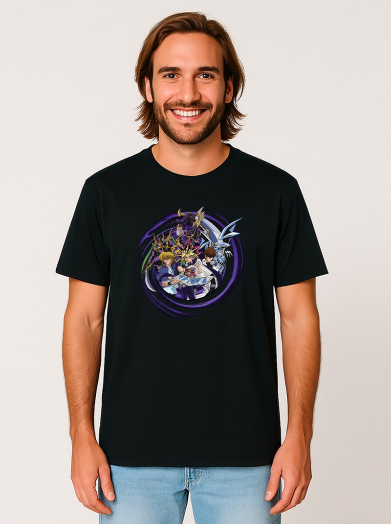 T-shirt Homme - YU GI OH 3 Noir - Kiabi