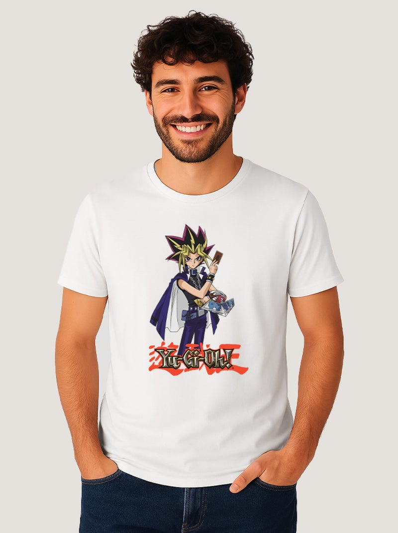 T-shirt Homme - YU GI OH 4 Blanc - Kiabi