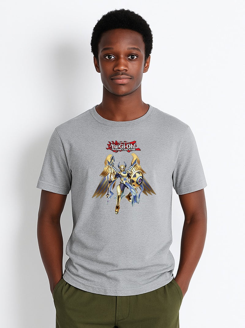 T-shirt Homme - YU GI OH 8 Gris chiné - Kiabi