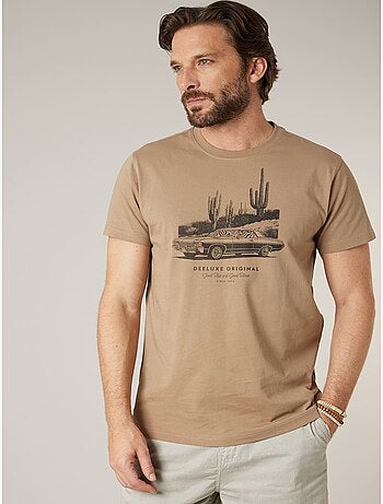 T-shirt homme 100% coton 'Deeluxe'