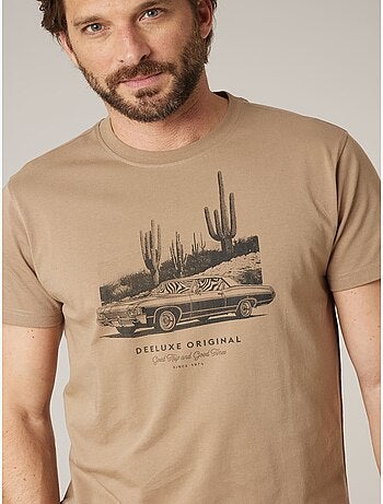 T-shirt homme 100% coton 'Deeluxe'