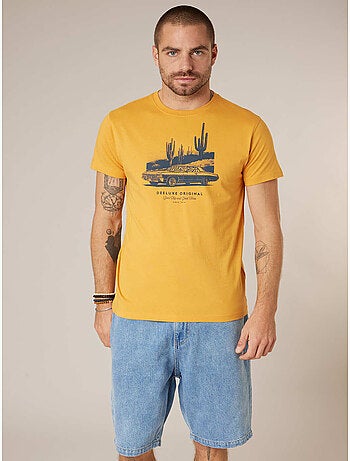T-shirt homme 100% coton 'Deeluxe'