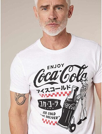 T-shirt homme 100% coton DEELUXE X COCA-COLA 'Deeluxe'