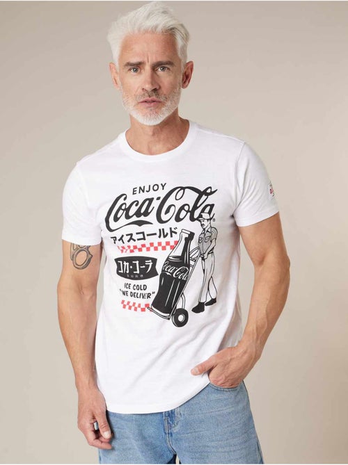 T-shirt homme 100% coton DEELUXE X COCA-COLA 'Deeluxe' - Kiabi