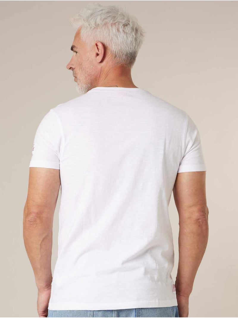 T-shirt homme 100% coton DEELUXE X COCA-COLA 'Deeluxe' Blanc - Kiabi