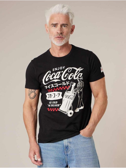 T-shirt homme 100% coton DEELUXE X COCA-COLA 'Deeluxe' - Kiabi