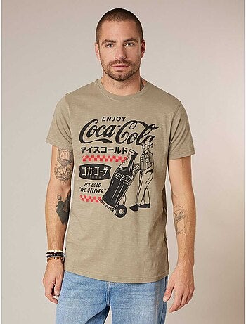 T-shirt homme 100% coton DEELUXE X COCA-COLA 'Deeluxe'