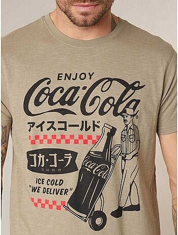 T-shirt homme 100% coton DEELUXE X COCA-COLA 'Deeluxe'