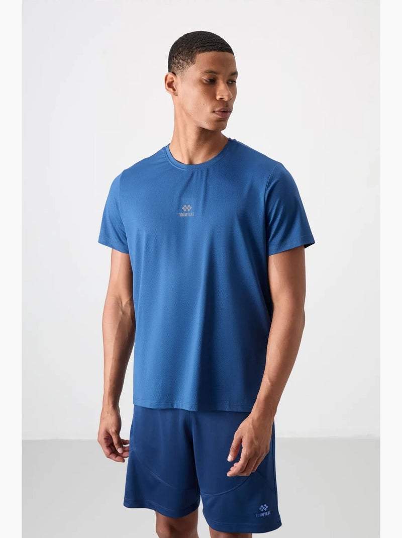 T-shirt homme à logo et manches courtes tommy Bleu - Kiabi