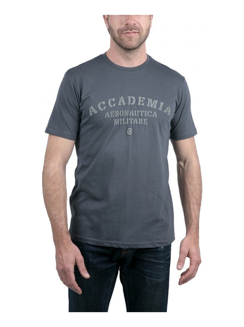 T shirt homme Aeronautica Gris foncé - Kiabi