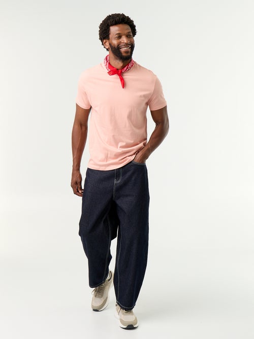 T-shirt homme basique en coton à col rond - Kiabi T-shirt homme basique en coton à col rond - Kiabi