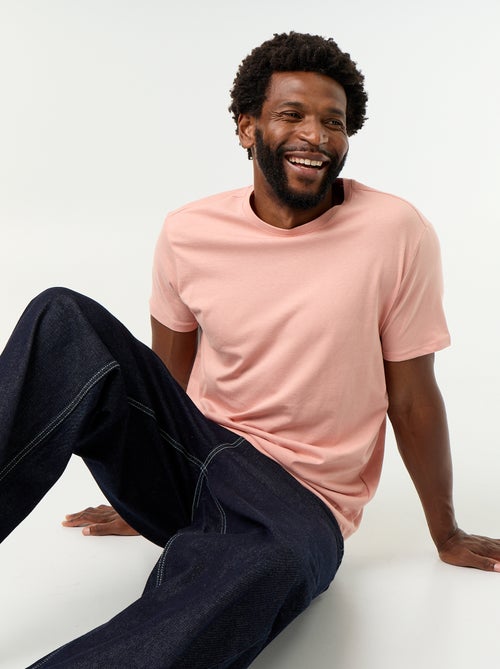 T-shirt homme basique en coton à col rond - Kiabi T-shirt homme basique en coton à col rond - Kiabi