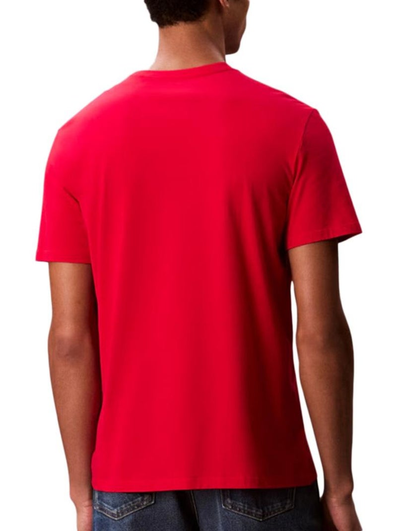 T-shirt homme calvin klein jeans 30s Rouge - Kiabi