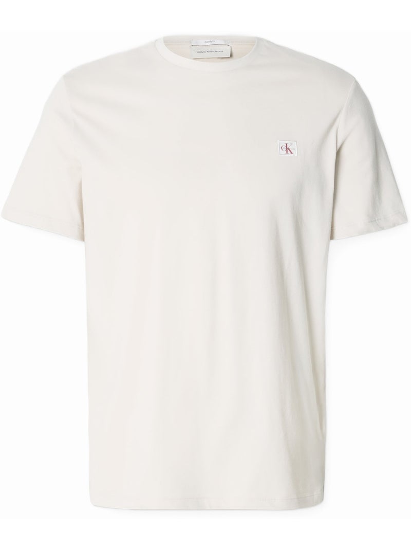 T-Shirt Homme Calvin Klein Jeans Beige - Kiabi