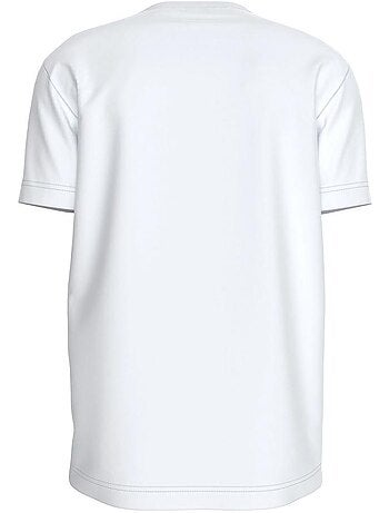 Tee Shirt Calvin Klein Disrupted outline monologo tee