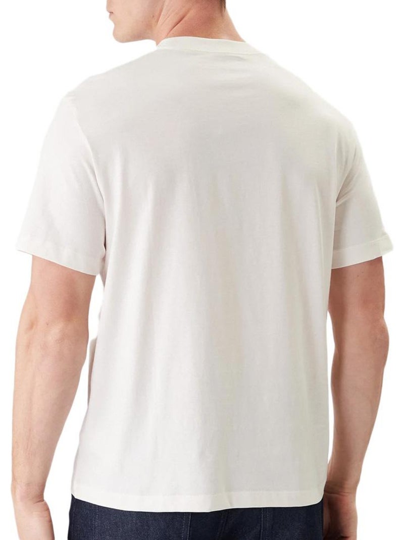 T-Shirt Homme Calvin Klein Jeans Blanc - Kiabi