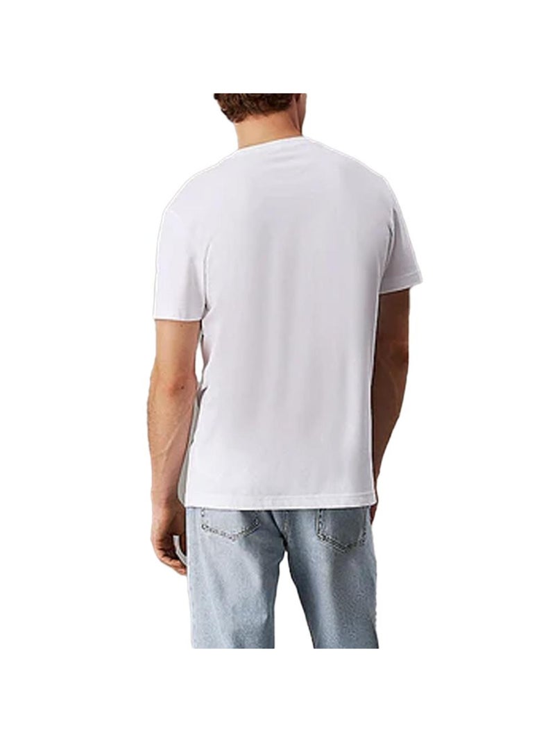 T-shirt Homme Calvin Klein Jeans Blanc - Kiabi
