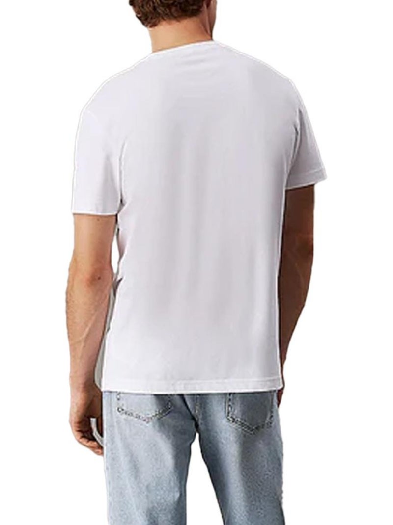 T-shirt Homme Calvin Klein Jeans Blanc - Kiabi