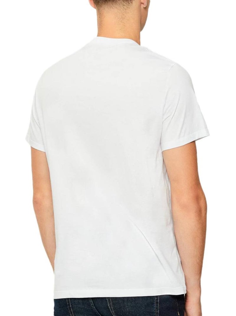 T-Shirt Homme Calvin Klein Jeans Blanc - Kiabi