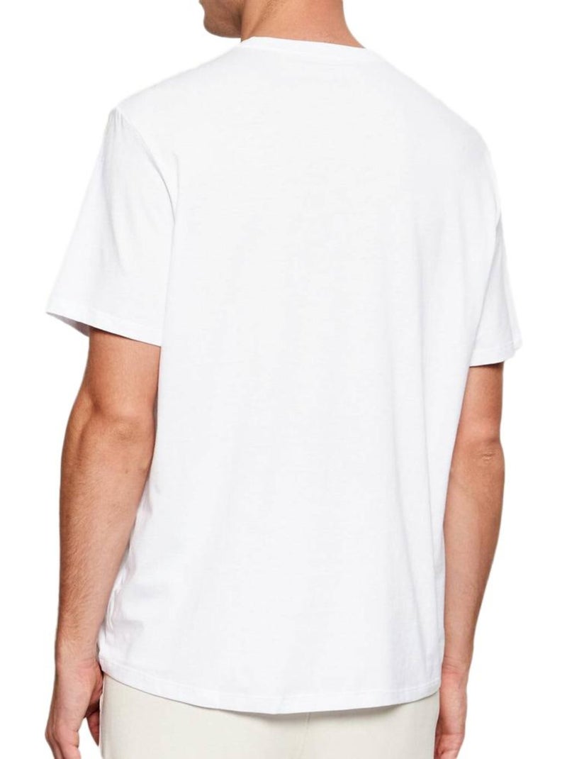 T-Shirt Homme Calvin Klein Jeans Blanc - Kiabi