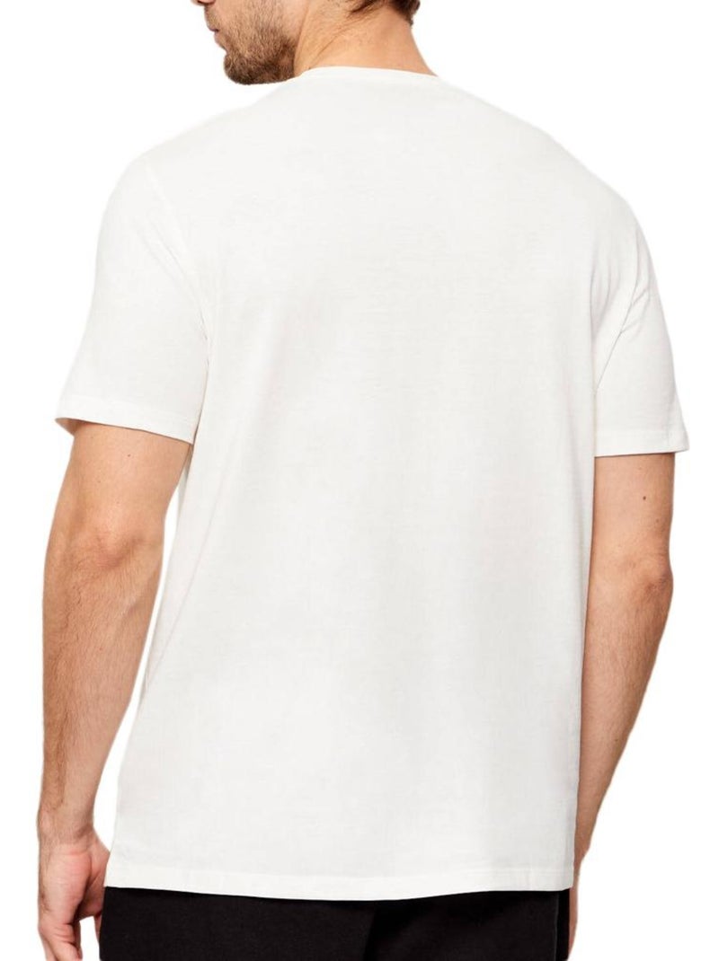 T-Shirt Homme Calvin Klein Jeans Blanc - Kiabi