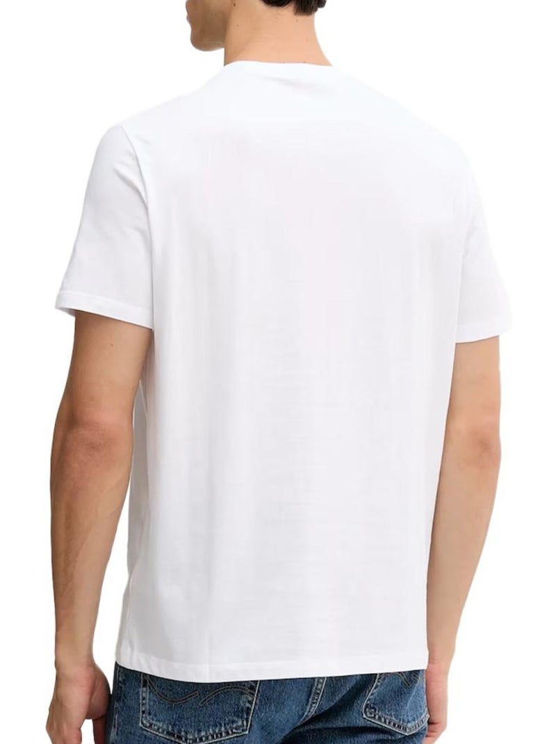 T-Shirt Homme Calvin Klein Jeans Blanc - Kiabi