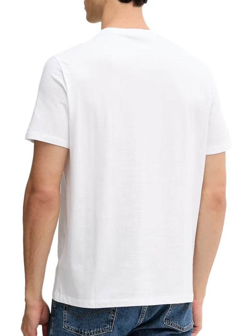 T-shirt homme calvin klein jeans Blanc - Kiabi
