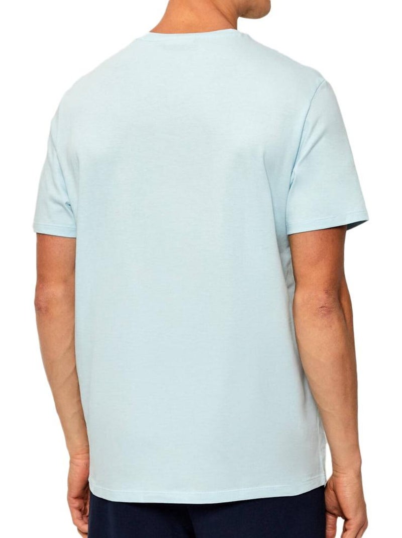 T-Shirt Homme Calvin Klein Jeans Bleu clair - Kiabi