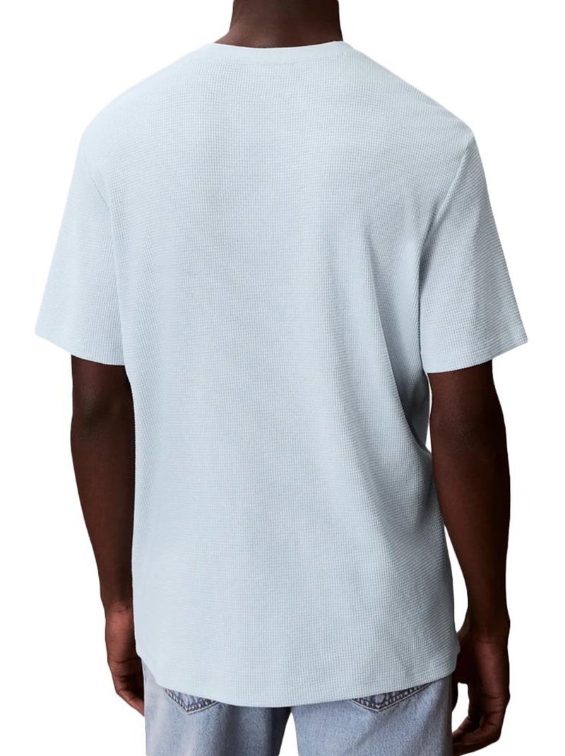 T-Shirt Homme Calvin Klein Jeans Bleu - Kiabi