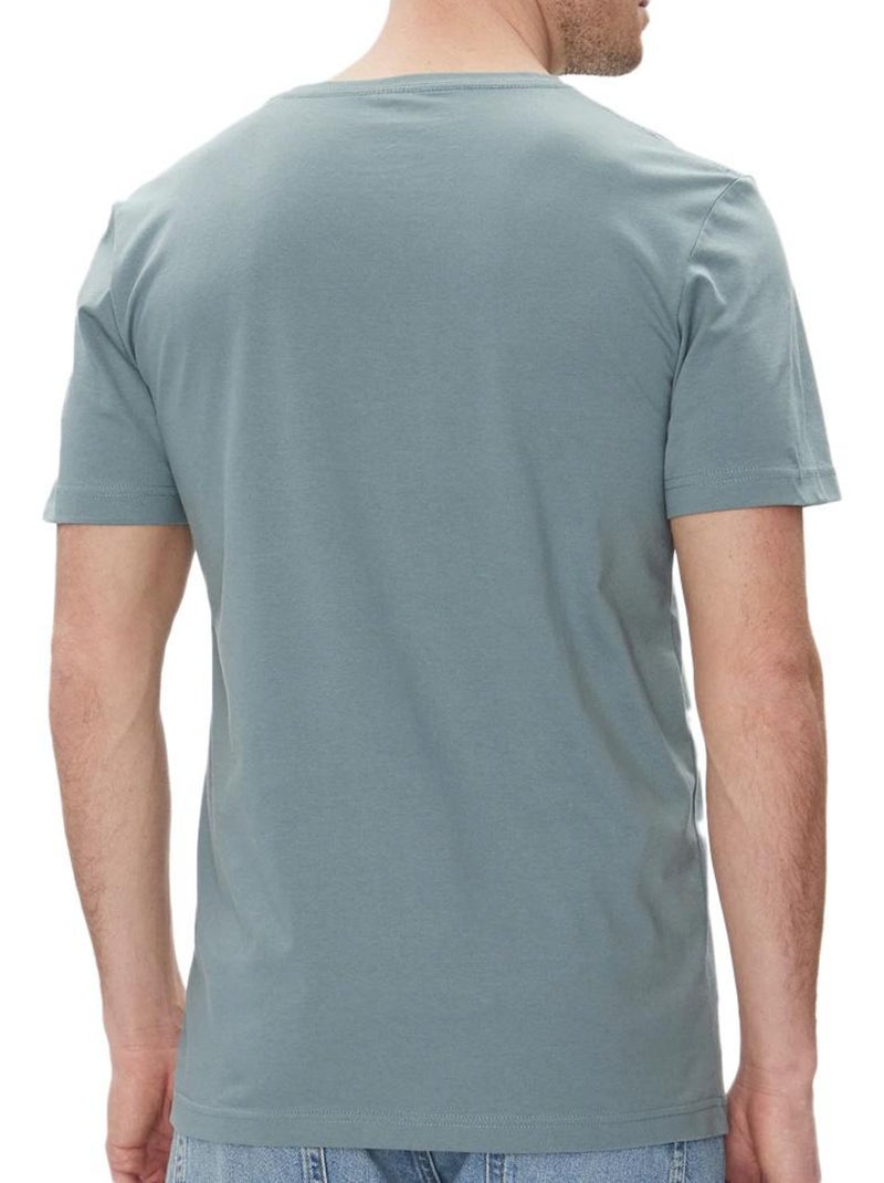 T-Shirt Homme Calvin Klein Jeans Gris Argenté - Kiabi
