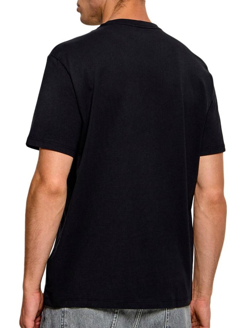T-shirt homme calvin klein jeans Noir - Kiabi