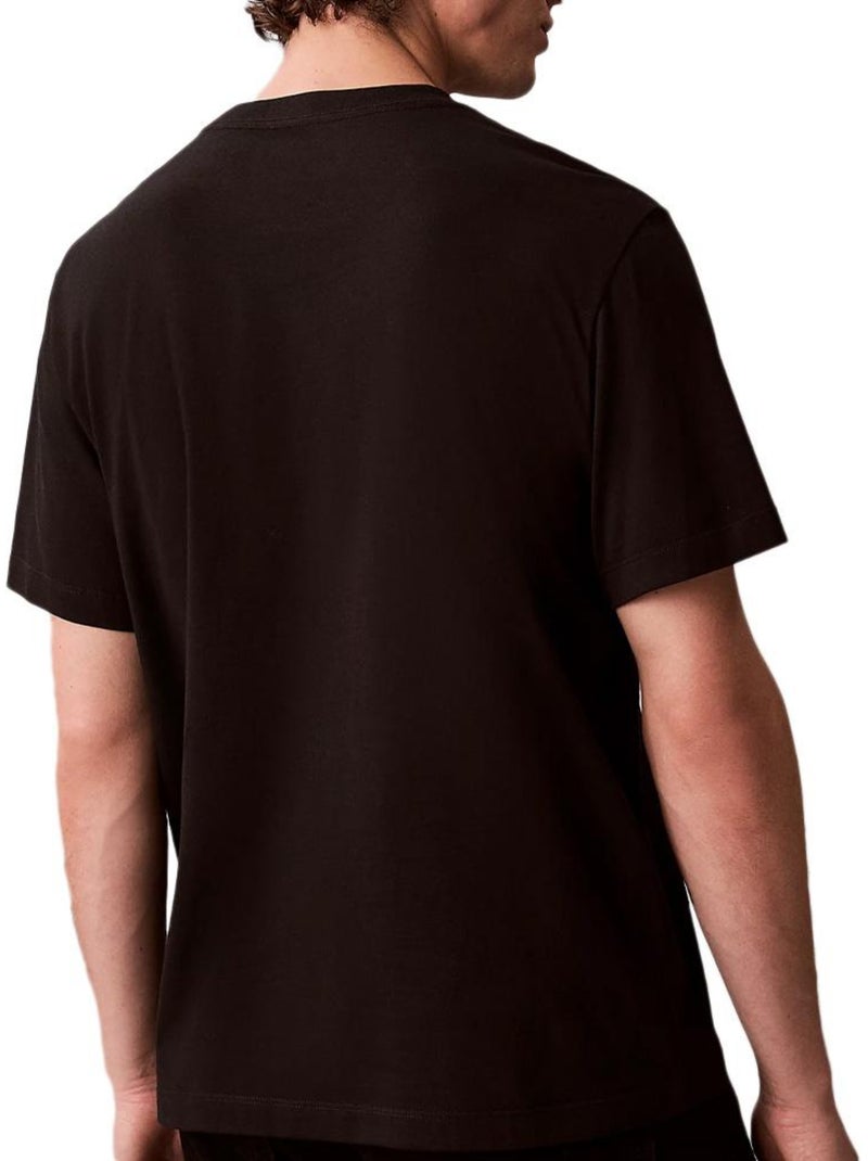 T-Shirt Homme Calvin Klein Jeans Noir - Kiabi