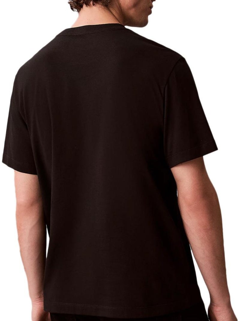 T-Shirt Homme Calvin Klein Jeans Noir - Kiabi