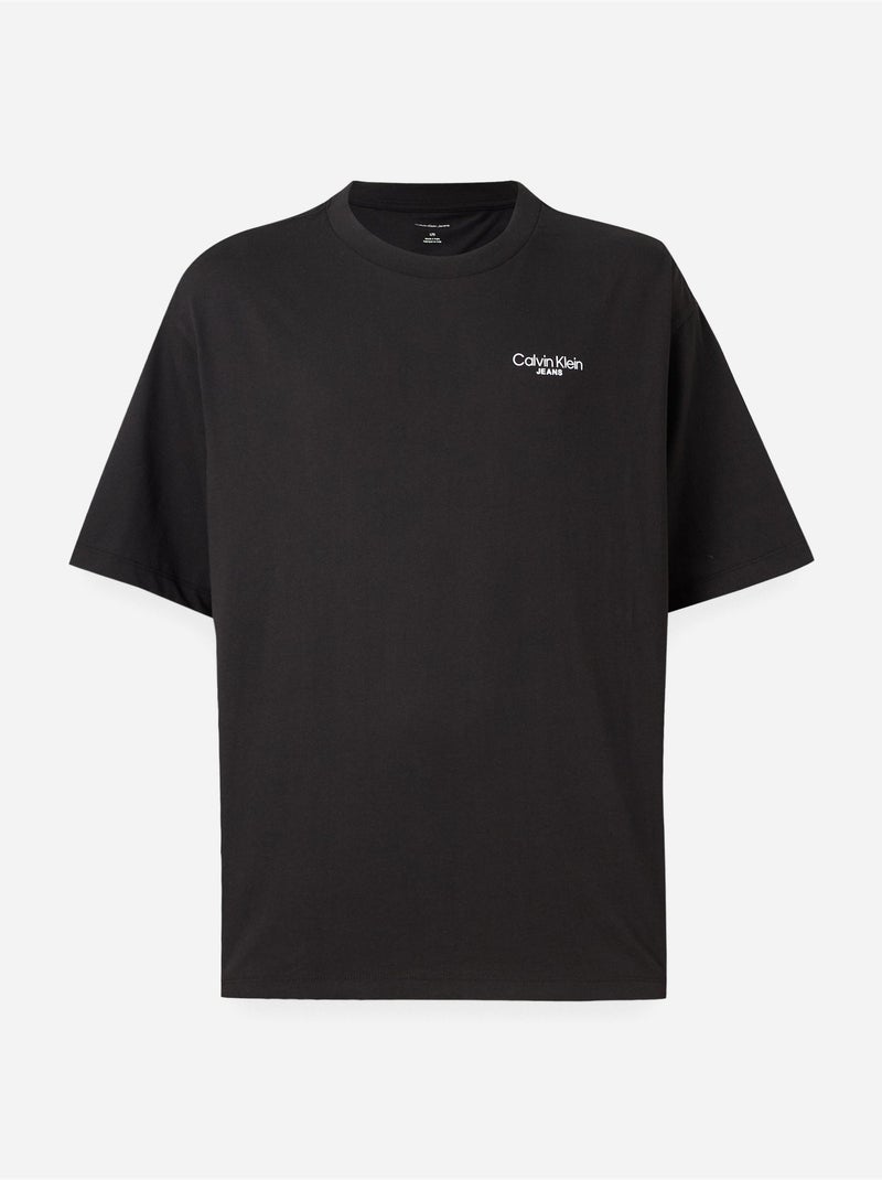 T-Shirt Homme Calvin Klein Jeans Noir - Kiabi