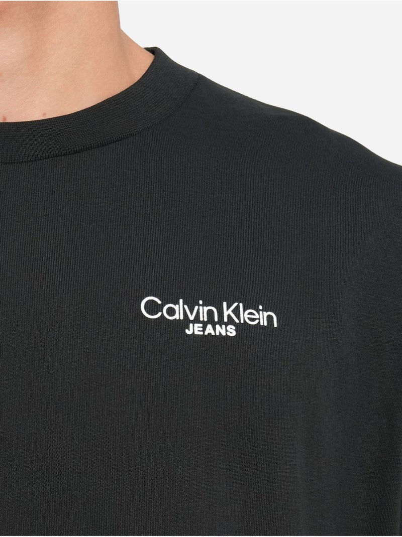 T-Shirt Homme Calvin Klein Jeans Noir - Kiabi